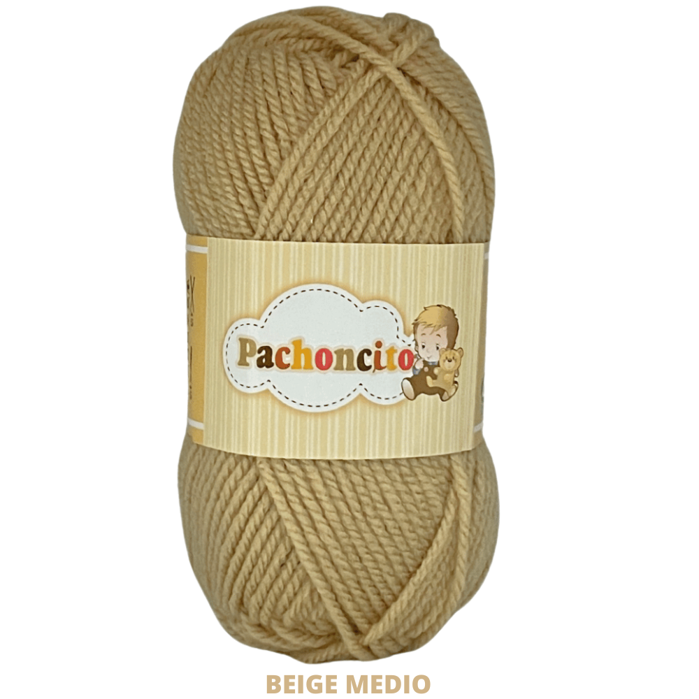 Estambre Pachoncito 200 Gr 8676 Beige Medio