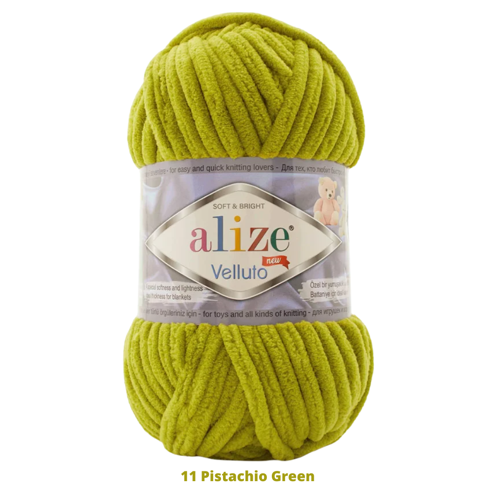 Velluto 100 Gr C-11 Pistachio Green