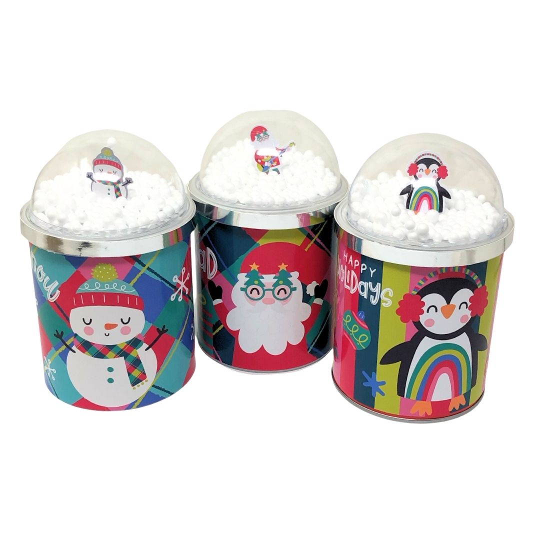 Papitas pringles decoradas navideñas