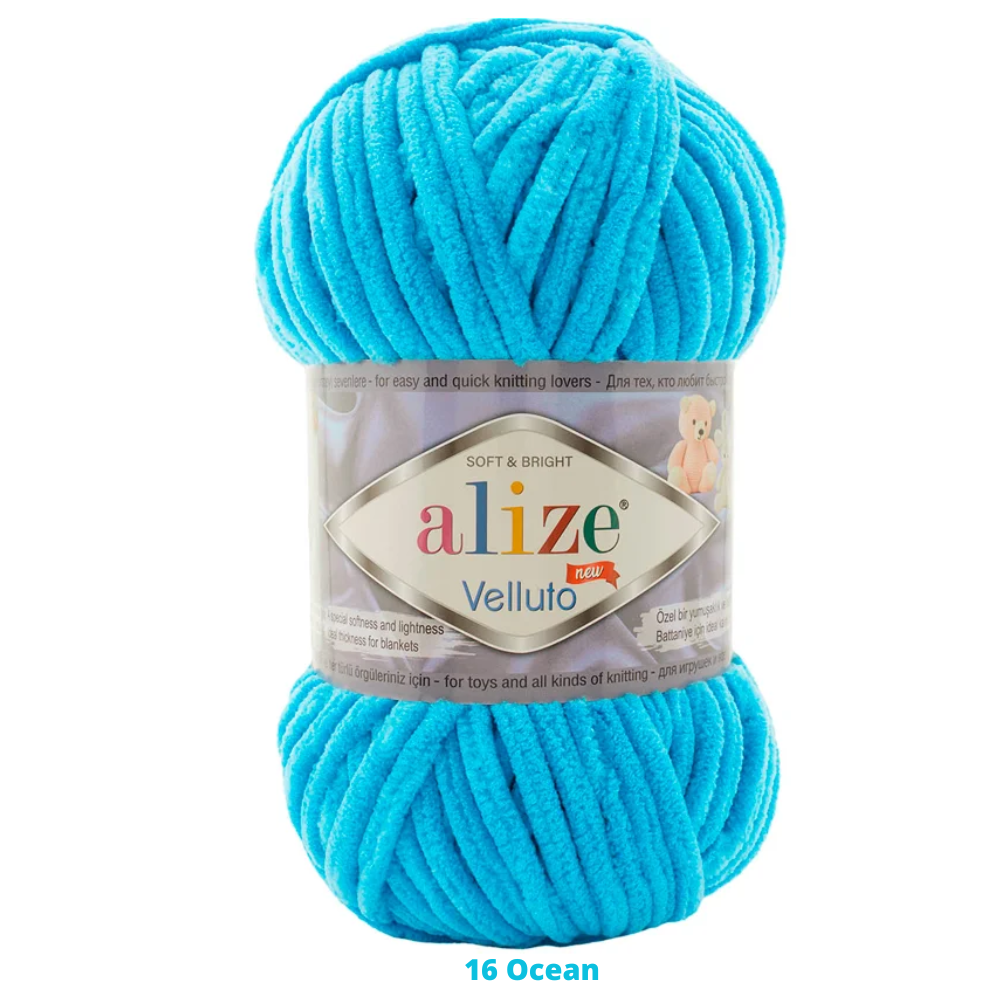 Velluto 100 Gr C-16 Ocean