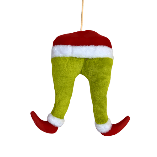 Piernas Grinch para decoracion de pino 70Cm