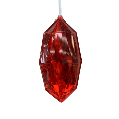 Esfera Joya 10X6.5X20Cm rojo