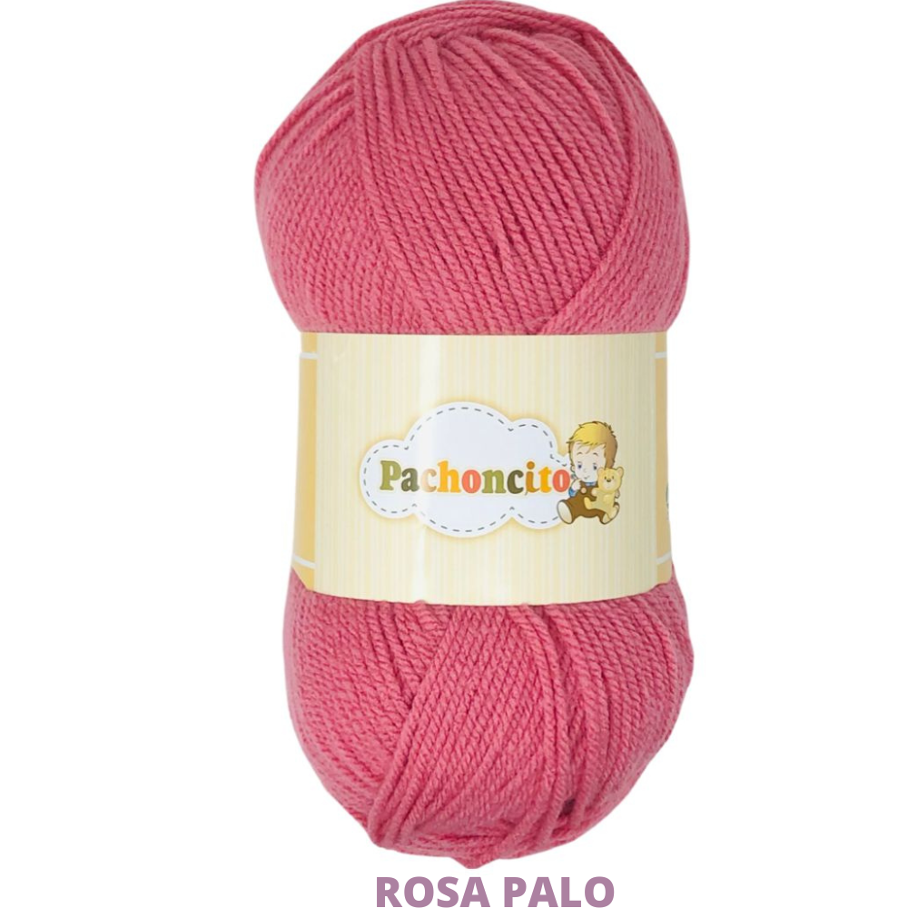 Estambre Pachoncito 200 Gr 8609 Rosa Palo