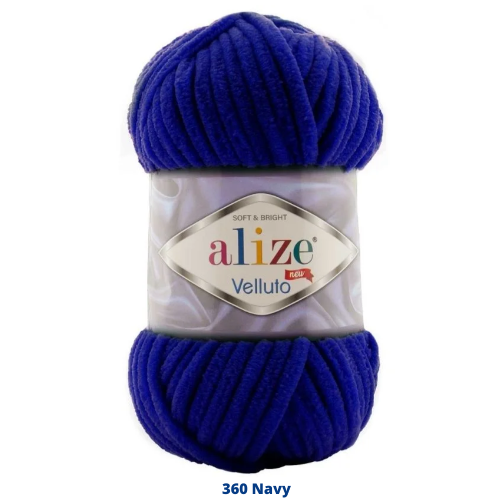 Velluto 100 Gr C-360 Navy