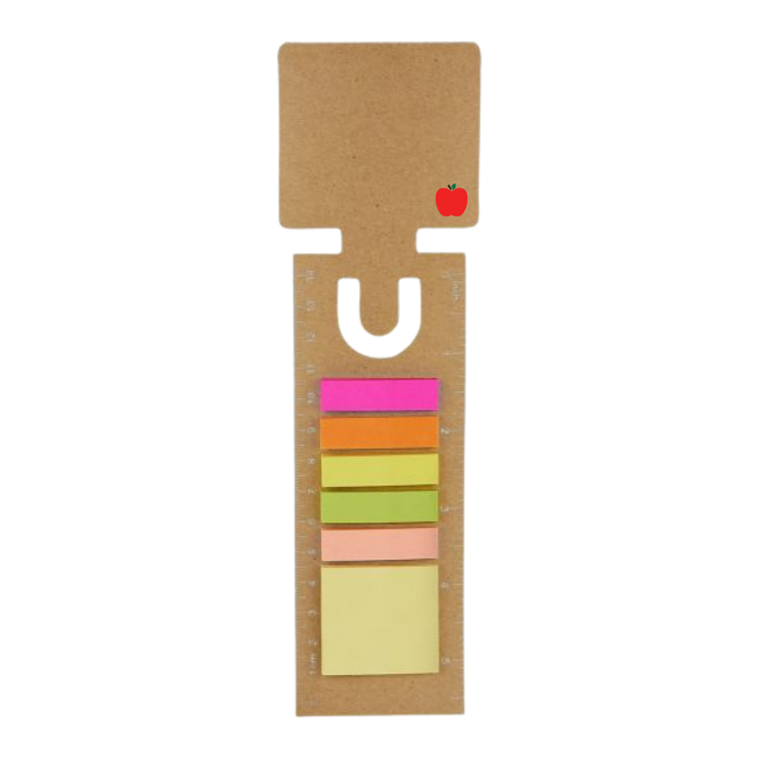 (24357) Separador ecológico con post it 5.7 cm x 22 cm