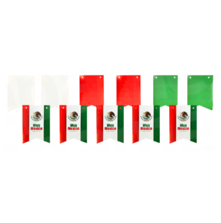 Banners "viva méxico"
