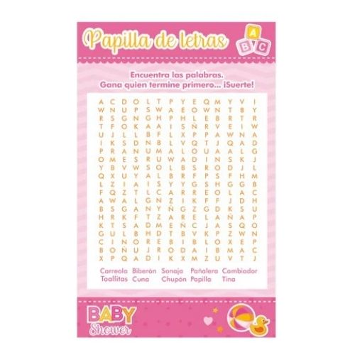 (7578) Juego Baby niña papilla c/10