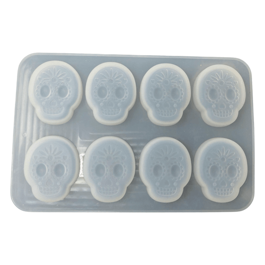(25810) Molde de silicon calaveritas