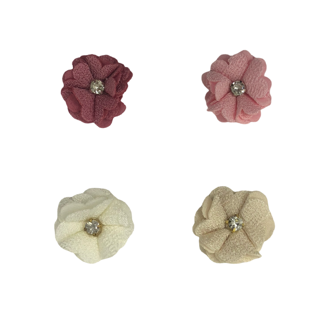 (27071) Aplicacion flor con piedra 3.5 cm