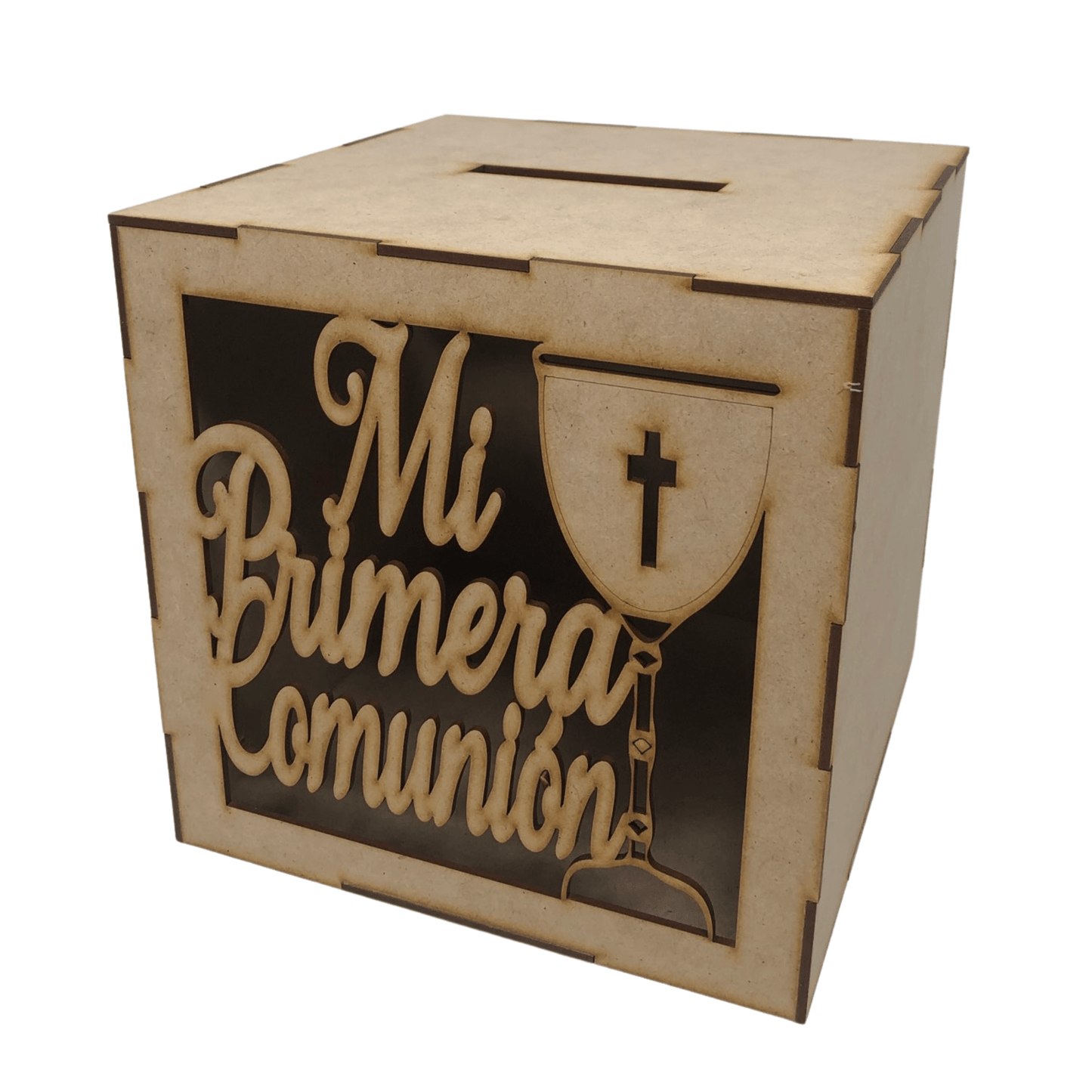 (27766) Buzon c/ventana mi primera comunion , 20 x 20 cm