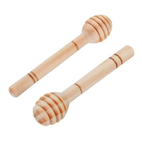 (28231) Palito mielero madera 8.5 x 1.7 x 1.7 cm 2 pz