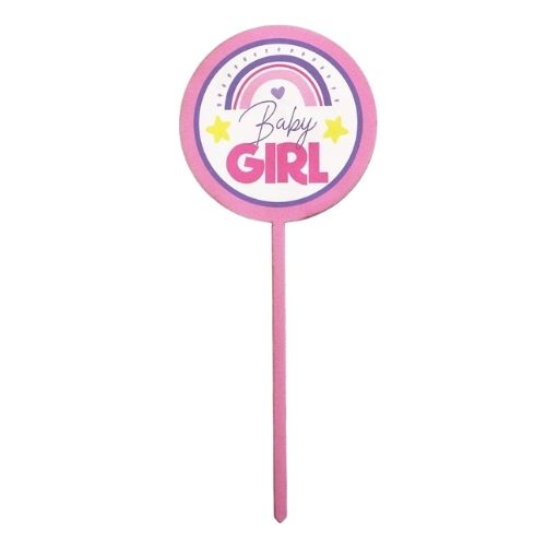 Topper para pastel baby boy/girl