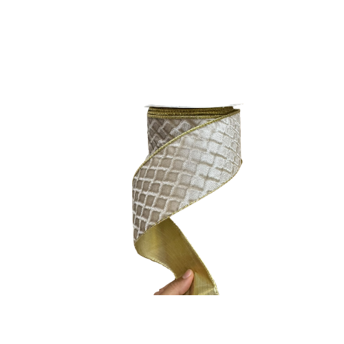 Liston Textura 6.5 Cm 9 m Champagne