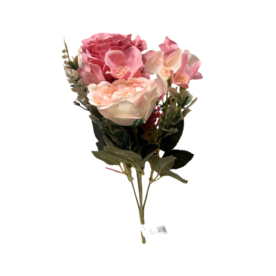 (30079) Ramito de peonias/hortensias artificial