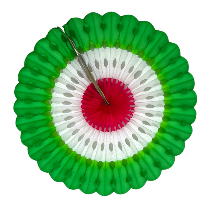 Rosetas de papel, varias medidas