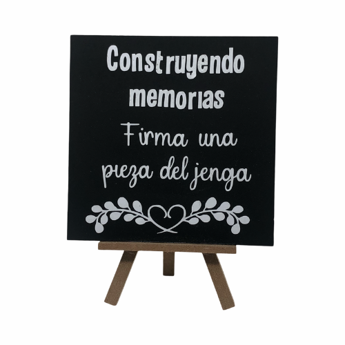 (6229) Pizarron tripie 20 x 14.5 cm