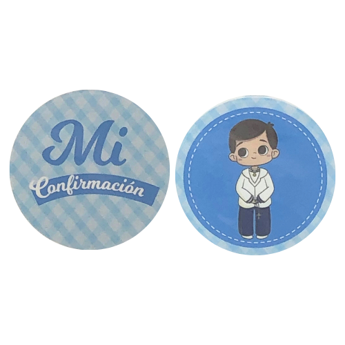 (80174) Sticker redonda laminada c/16 pz