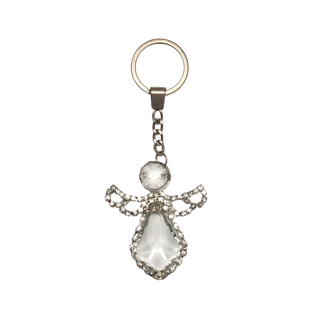 Llavero angel c/piedras