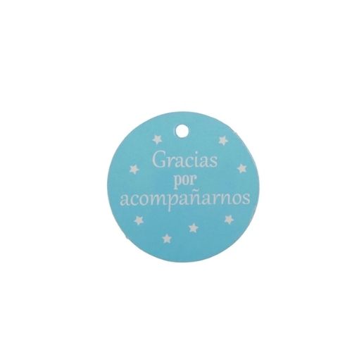 (8501) Tarjeta de agradecimiento 3.5x3.5 cm 24 pz, varios diseños