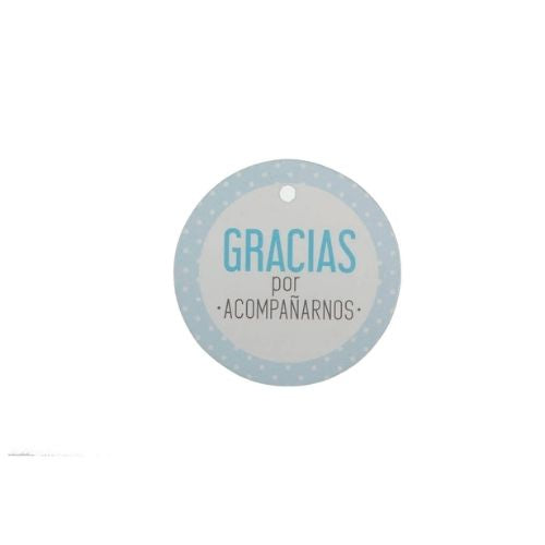(8501) Tarjeta de agradecimiento 3.5x3.5 cm 24 pz, varios diseños