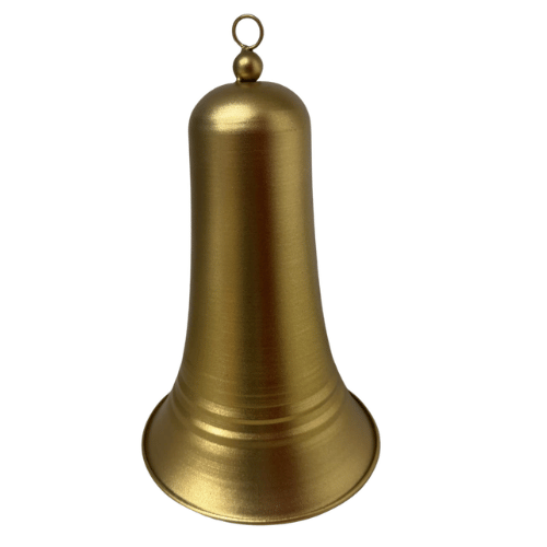 Campana metalica 30X20CM oro