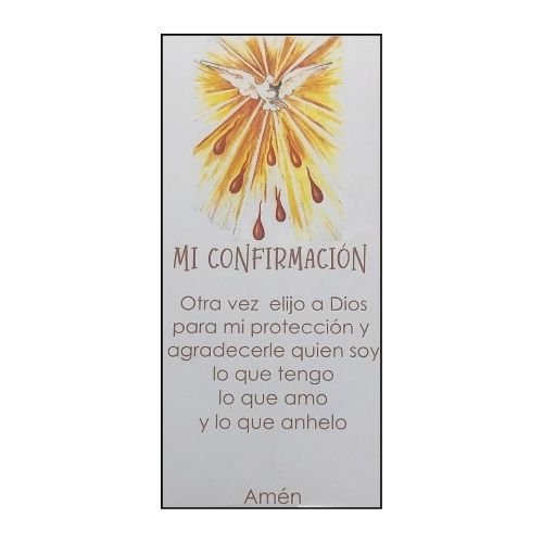 (9916) Oración c/10 mi confirmacion