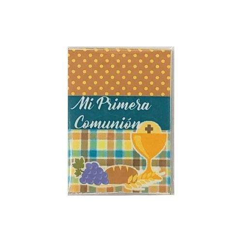 (9920) Tarjeta sticker vertical 3.5X5.5 C/10 mi primera comunion
