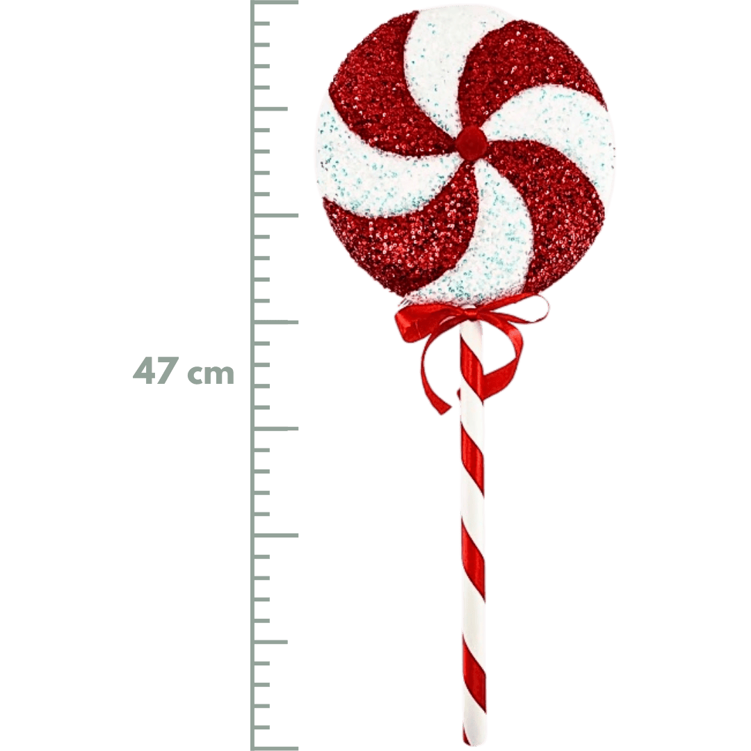 (BG01090R) PALETA CANDY 63X25CM ROJO