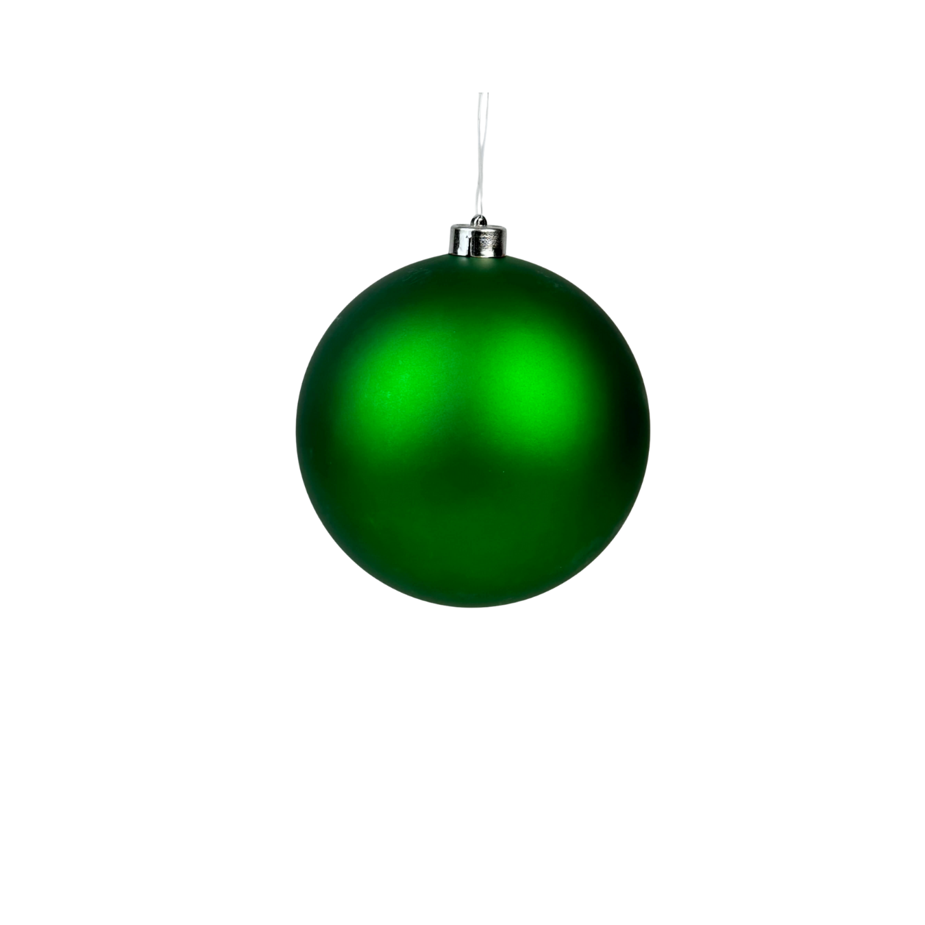 (BHK01262EDK) Esfera mate 15 cm verde oscuro