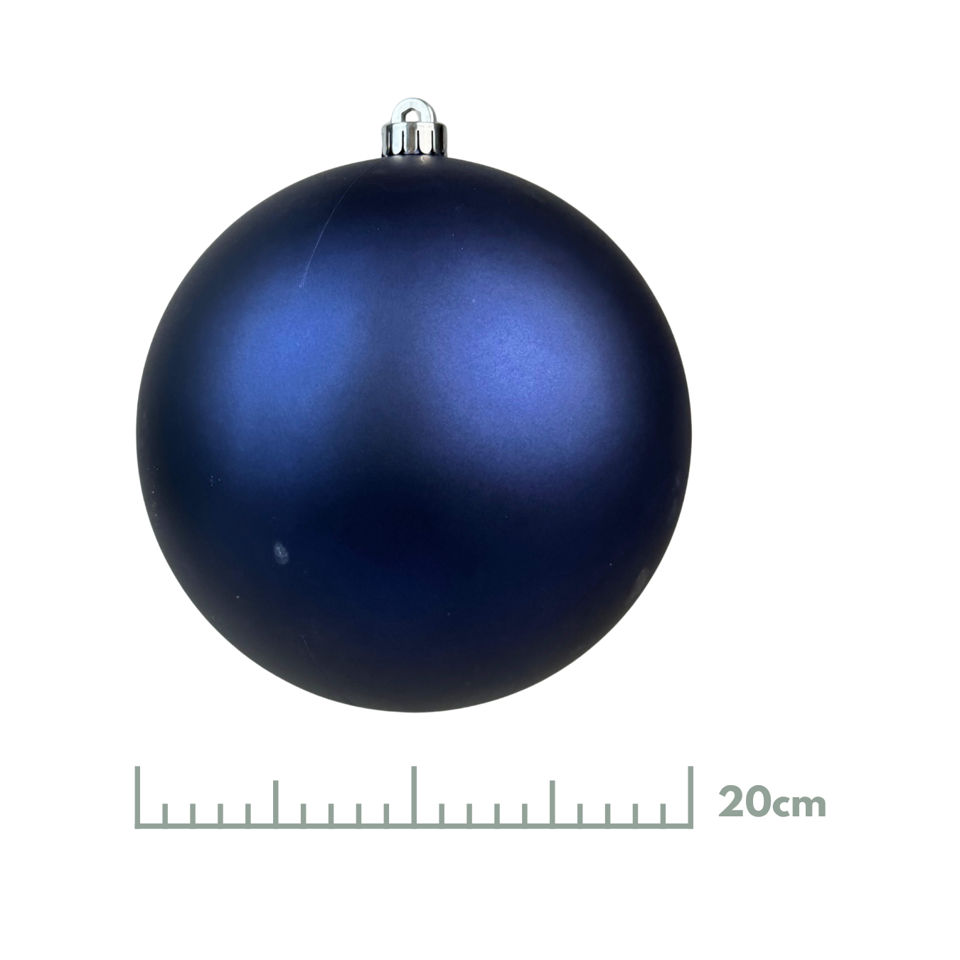 (BHK01264BDK) Esfera azul oscuro mate 20 cm