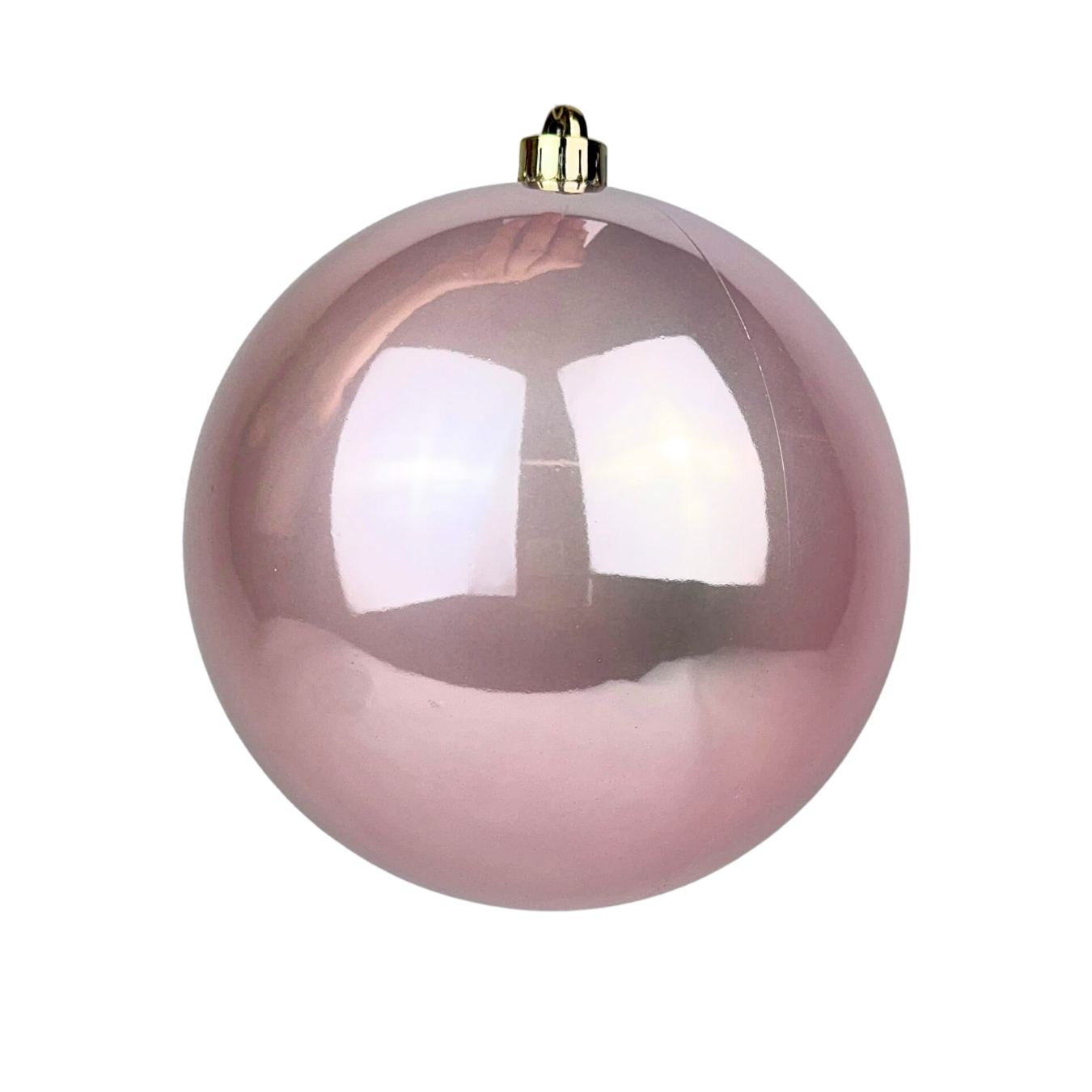 (BHK01265P) ESFERA PERLADA 20CM ROSADO