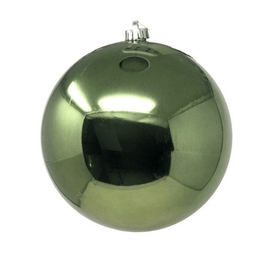 (BHK01041OL) Esfera navideña de 20 cm Verde Oliva