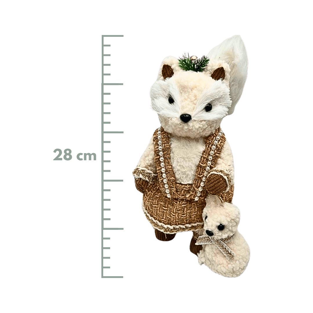 Zorro 28 cm oro niño/niña