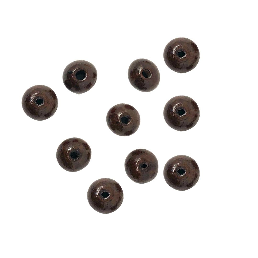 (CNA0009) Cuenta de madera 18x20 mm c/10