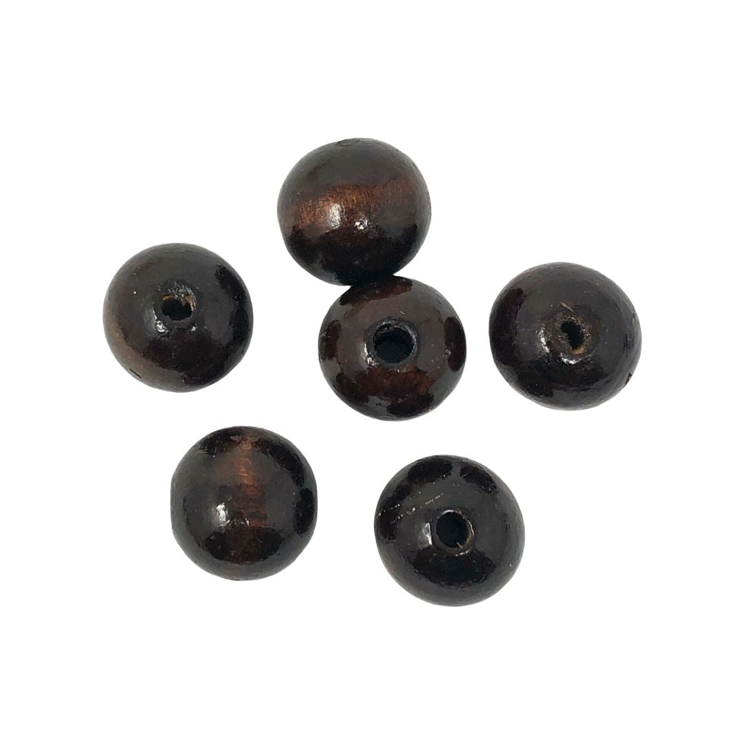 (CNA0010) Cuenta de madera 24x25 mm c/10