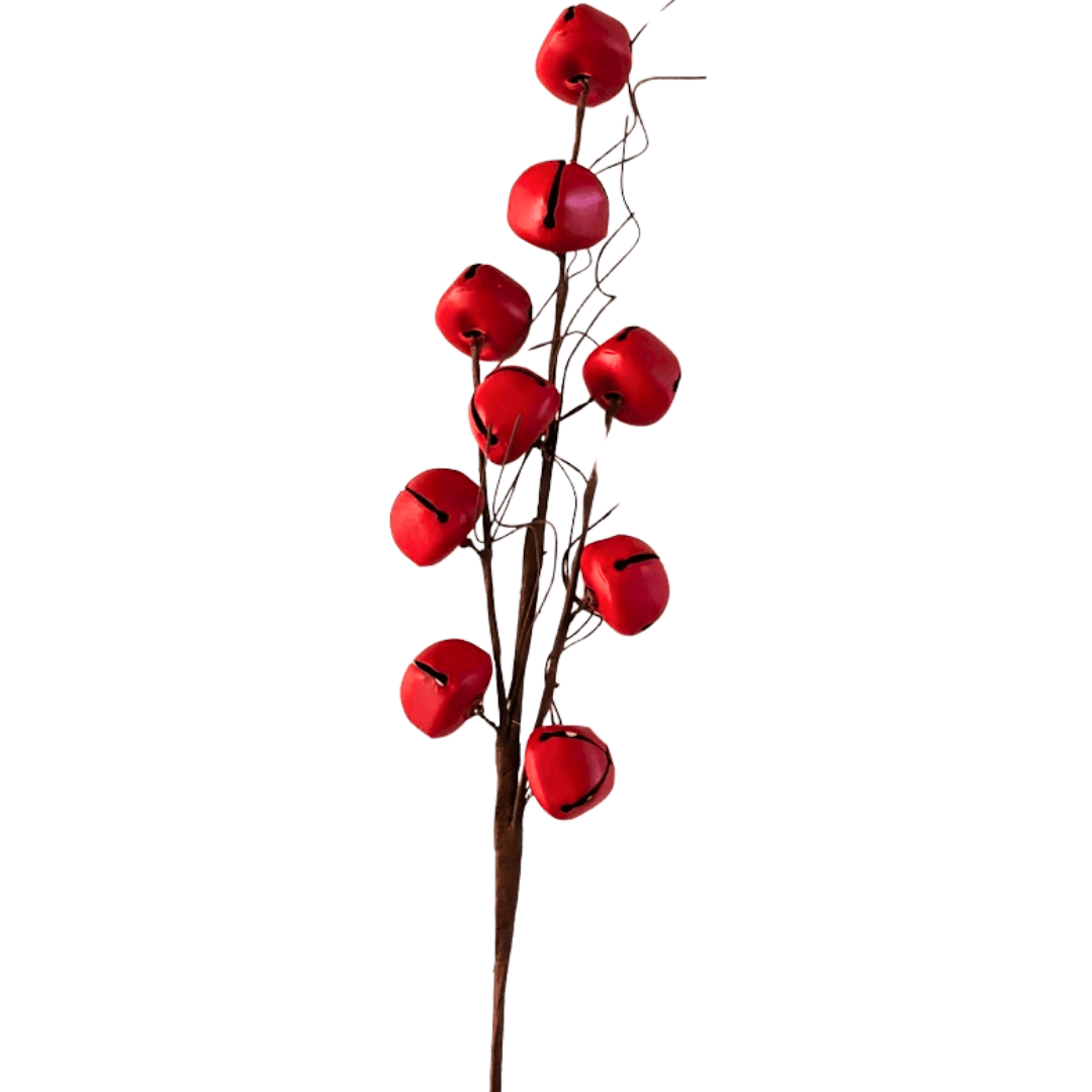 FOLLAJE CASCABELES 60 CM ROJO