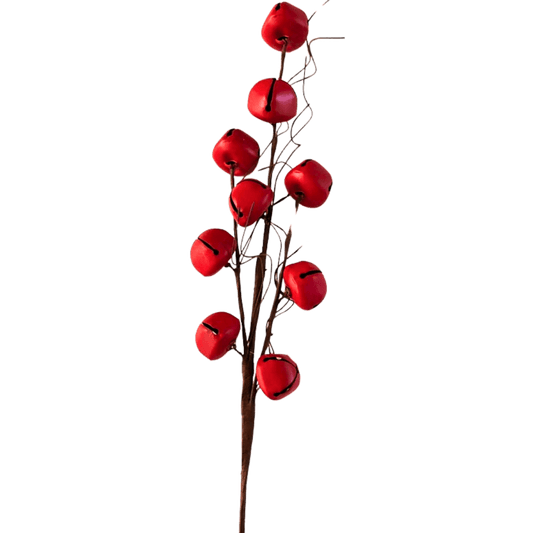 (DTI00466R) Follaje cascabeles rojo 60 cm
