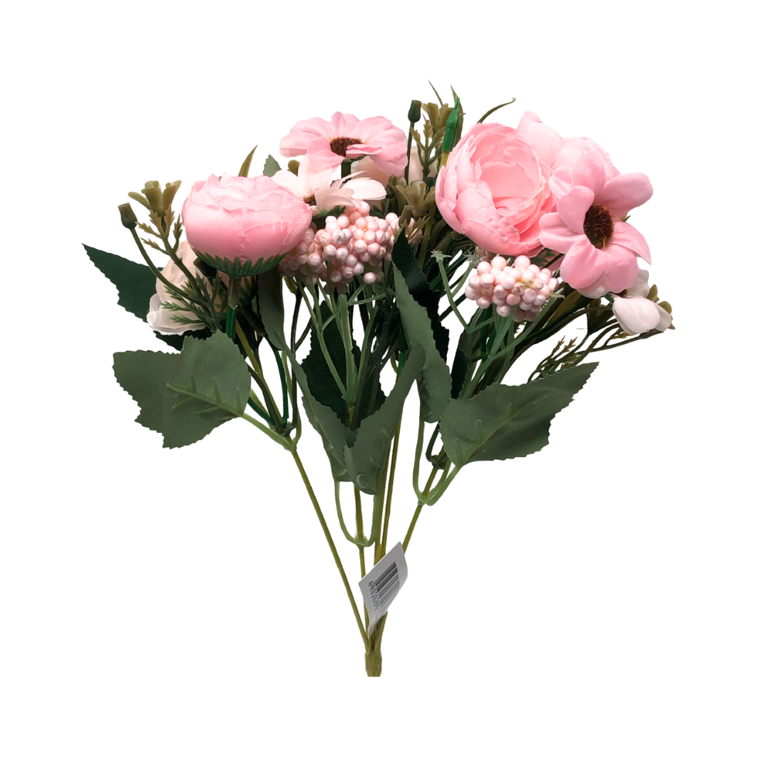 (FC00744) Ramito de ranunculus y margarita