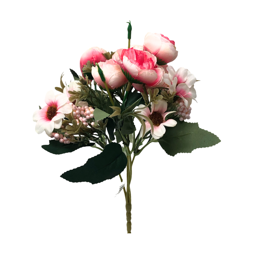 (FC00744) Ramito de ranunculus y margarita