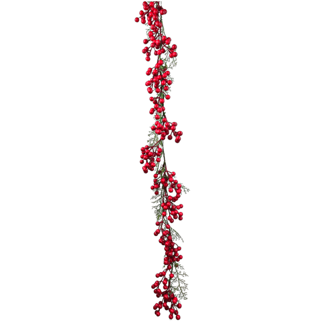 (FLA01546R) Guia de berries 1.26 m rojo