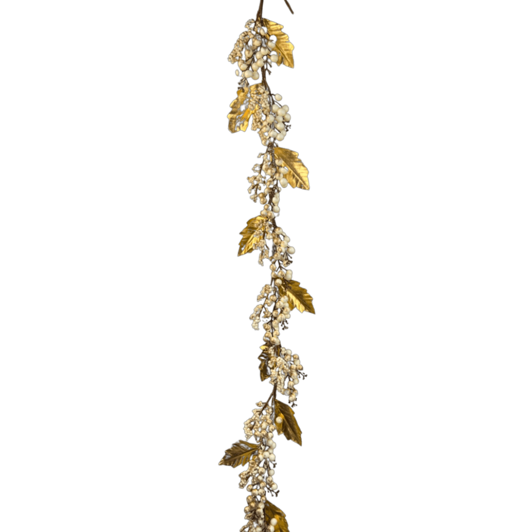 (FLA01814CR) Guia de berries mate 1.30 m oro