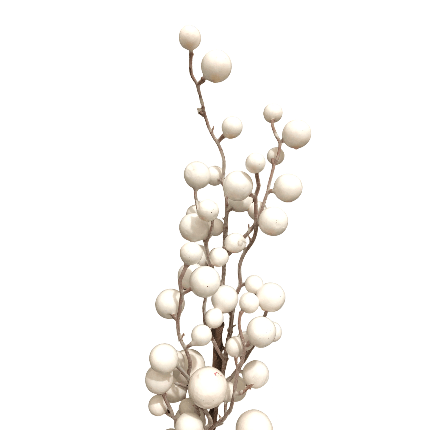 (FLA01960W) Follaje berrys 70 cm blanco