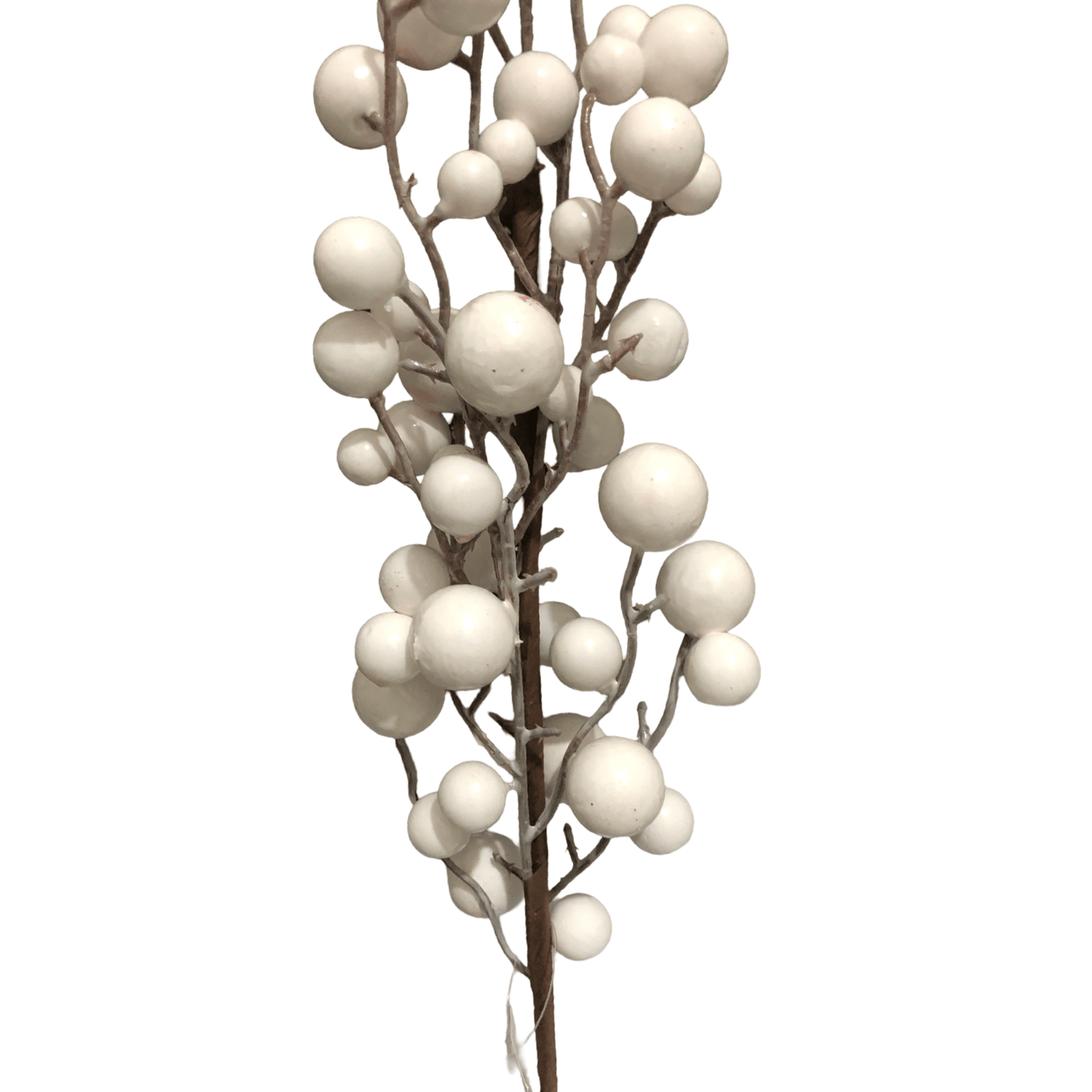 (FLA01960W) Follaje berrys 70 cm blanco