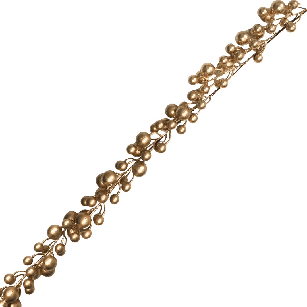 GUIRNALDA ESFERAS 150CM ORO