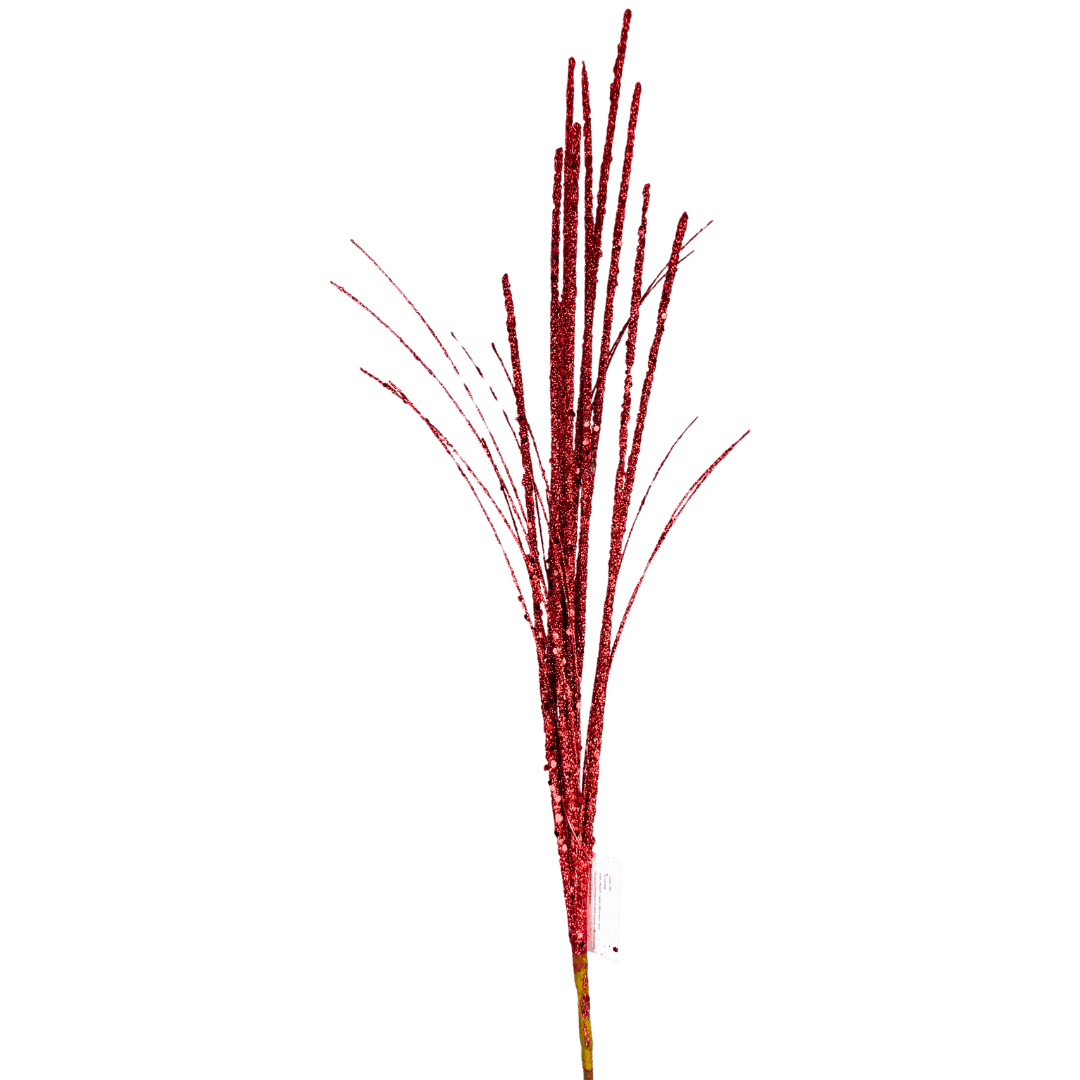 FOLLAJE VARITAS 75CM ROJO