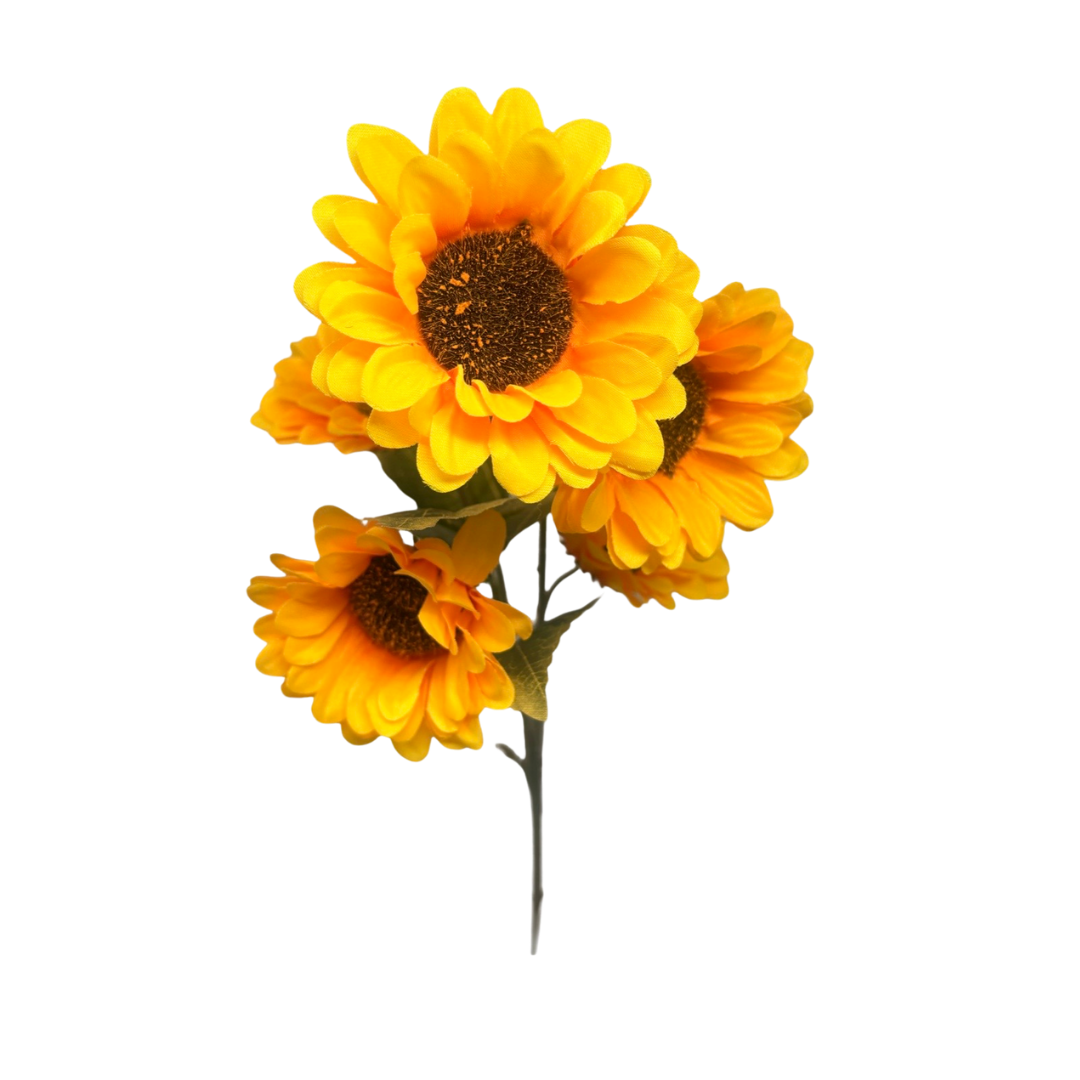 (FLO1403AO) Ramo de girasoles artificiales