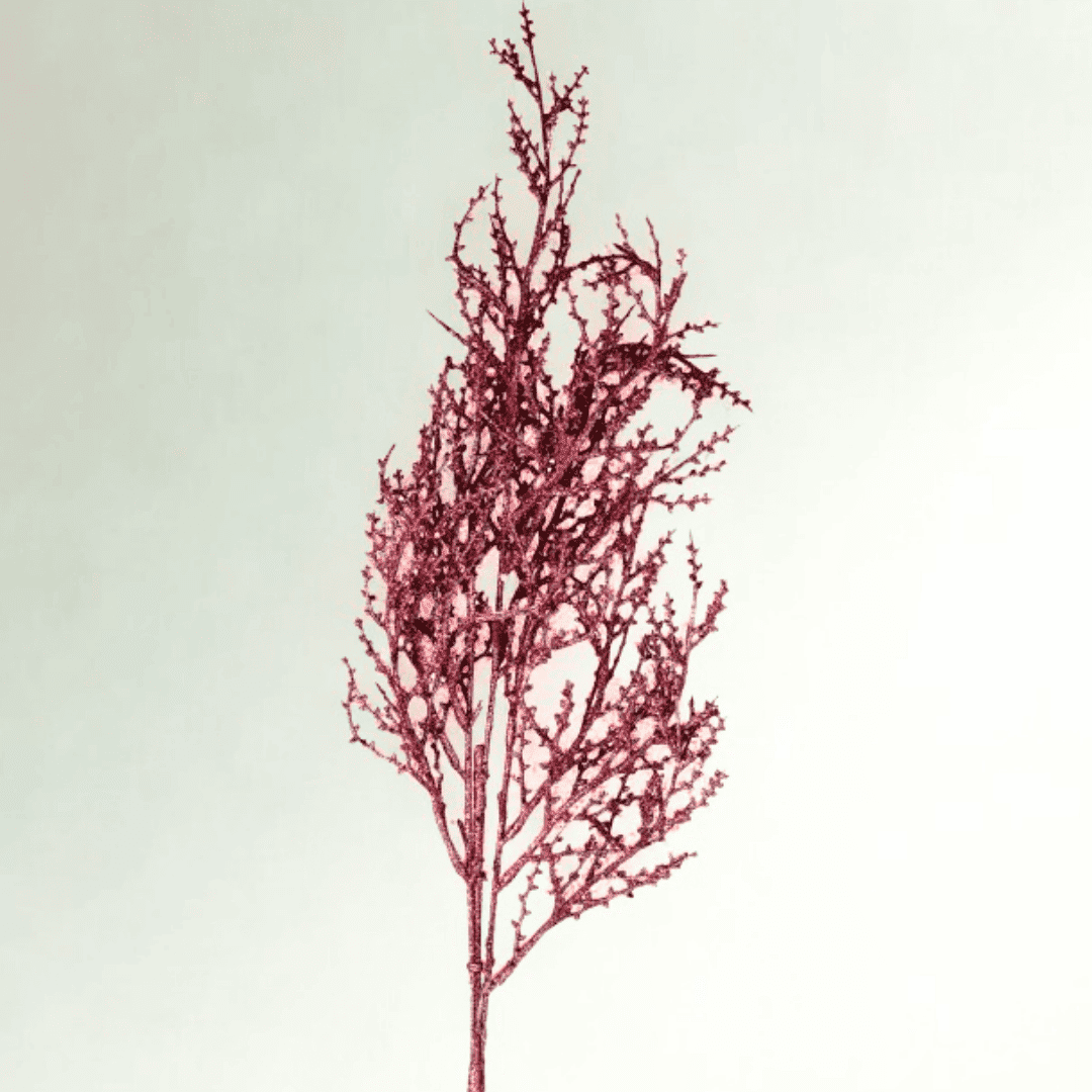 (FLP0003OP) Follaje metalico 80 cm rosa