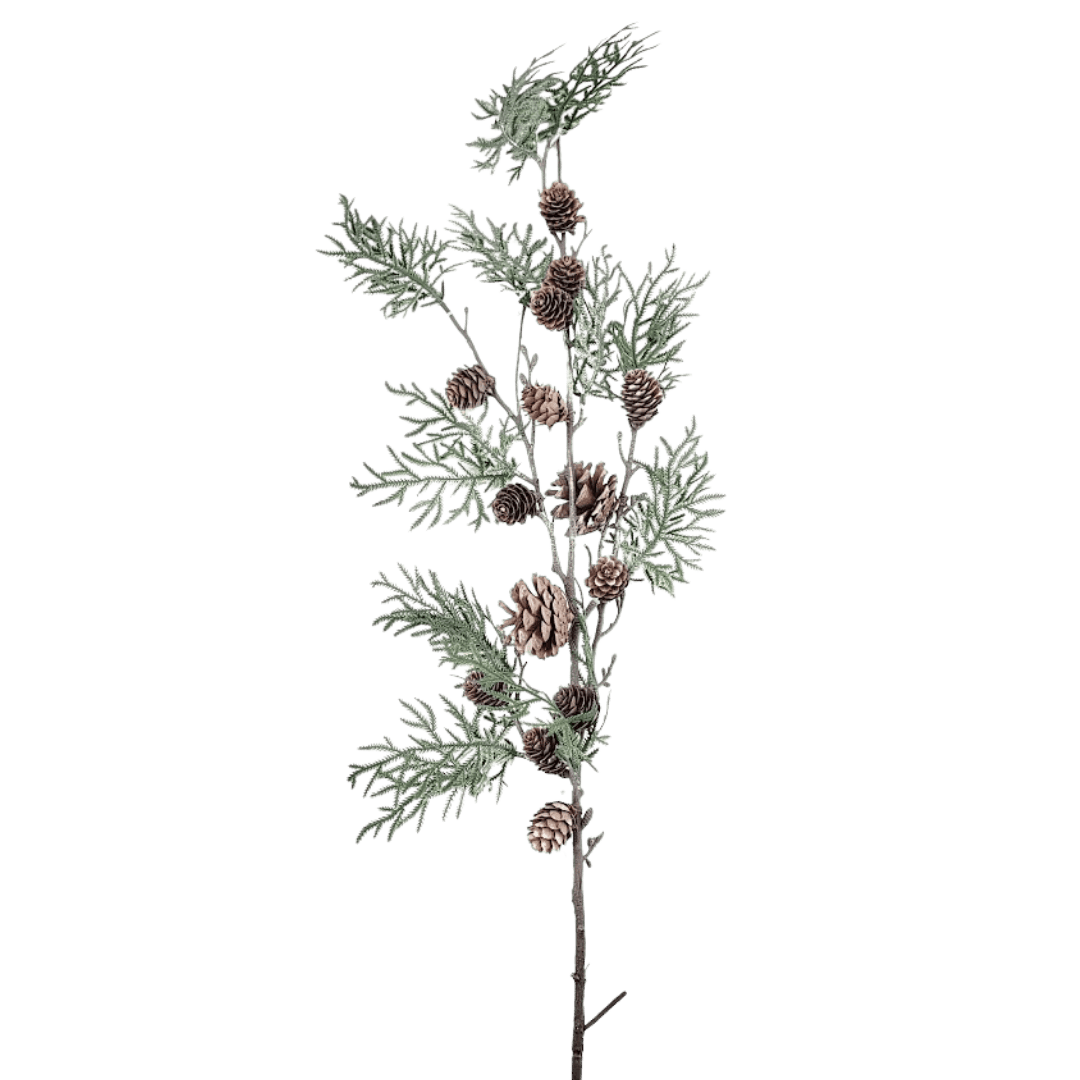 (FLR01177) Mega follaje mini piñas 8cm