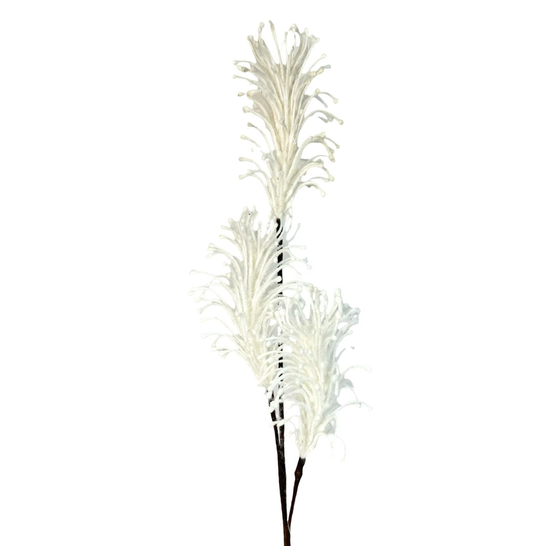 (FLX01180W) Follaje navidad 60 cm blanco