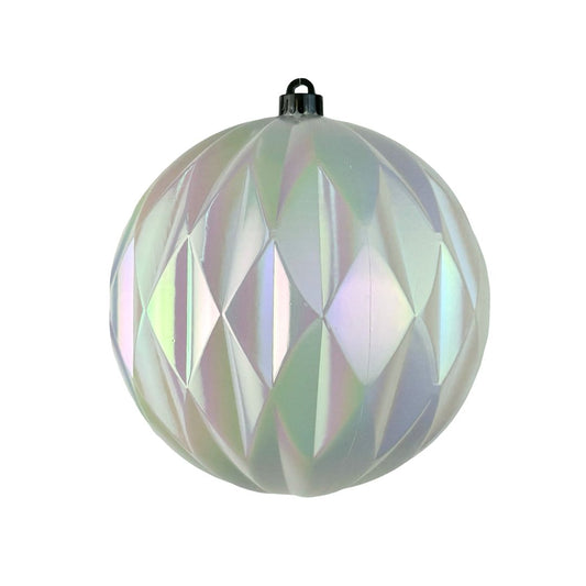 (Bhk01183) Esfera Deco 10Cm C/3 Iris